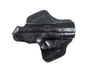 Кобура поясная мод.С ПЯ с планкой (МР353) кожа черный 1